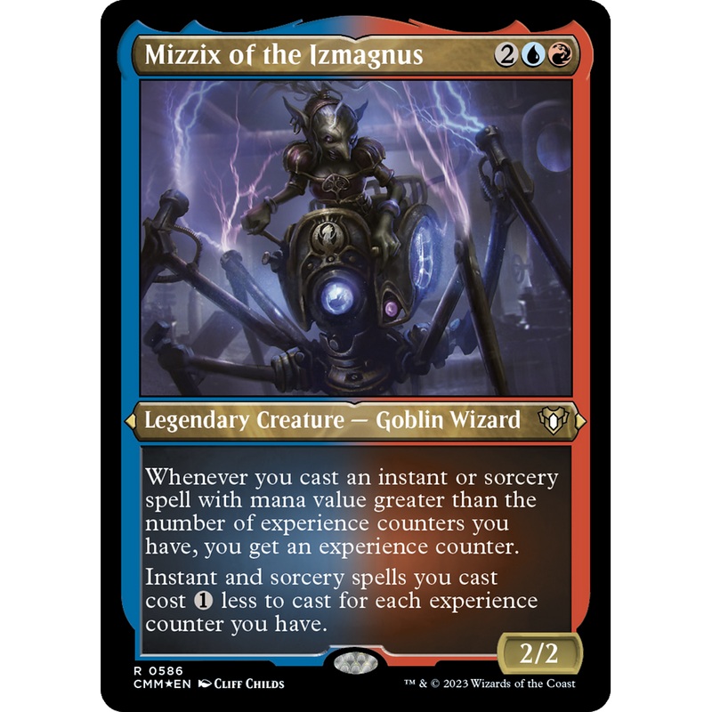 Mizzix of the Izmagnus (CMM-586) - Commander Masters Etched Foil