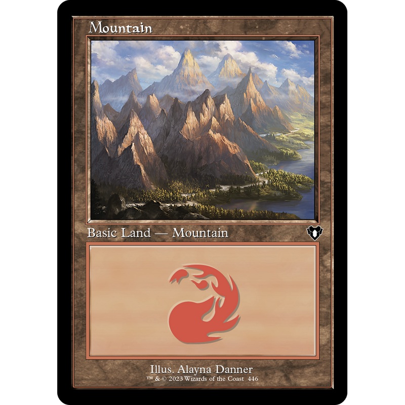 Mountain (CMM-446) - Commander Masters