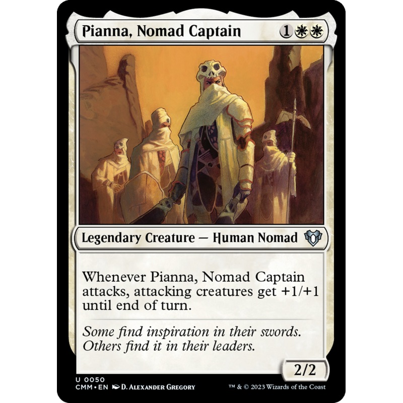 Pianna, Nomad Captain (CMM-050) - Commander Masters