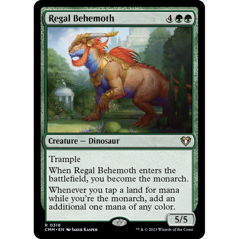 Regal Behemoth (CMM-316) - Commander Masters