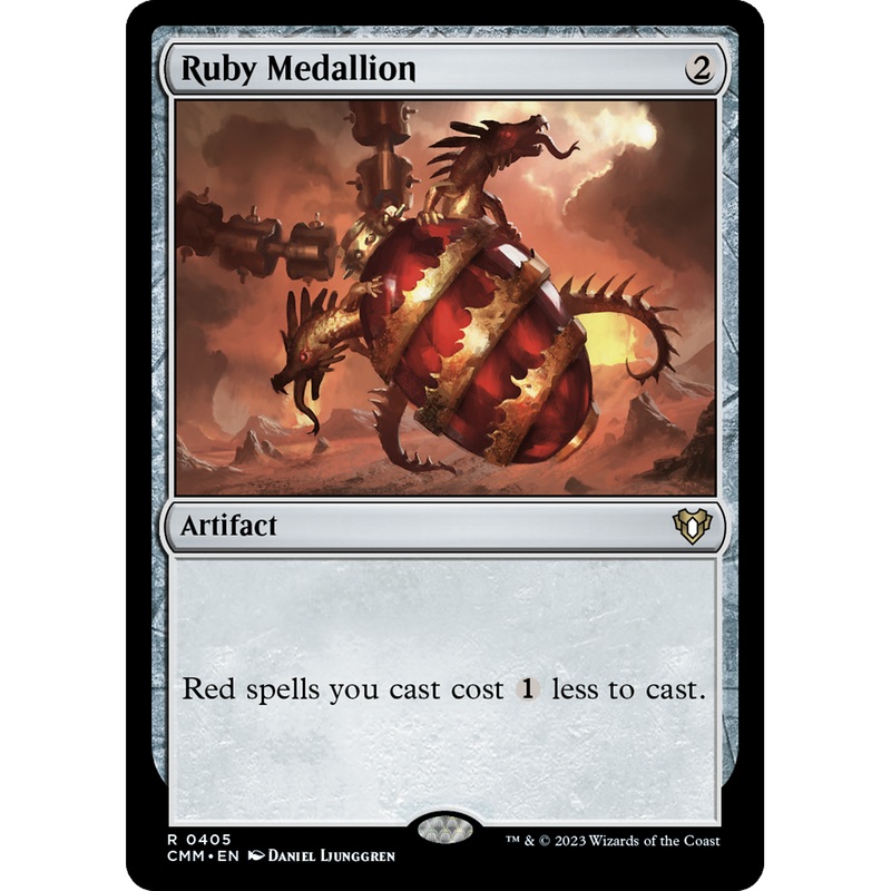 Ruby Medallion (CMM-405) - Commander Masters