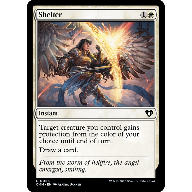 Shelter (CMM-056) - Commander Masters