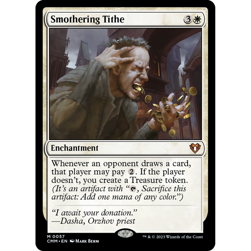Smothering Tithe (CMM-057) - Commander Masters Foil