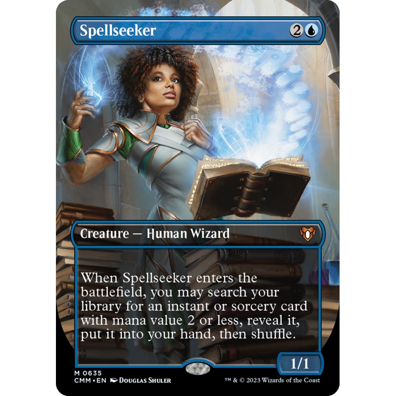 Spellseeker (CMM-635) - Commander Masters (Borderless) Foil