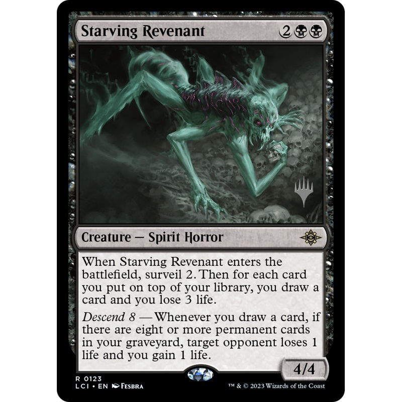Starving Revenant (PPLCI-123P) - The Lost Caverns of Ixalan Promos