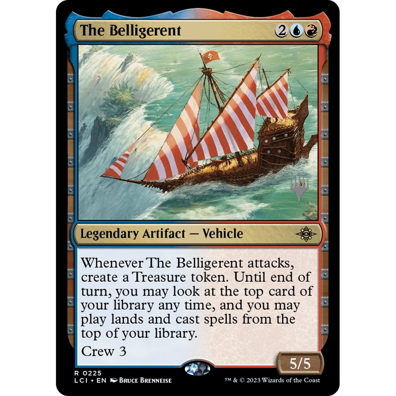 The Belligerent (PPLCI-225P) - The Lost Caverns of Ixalan Promos