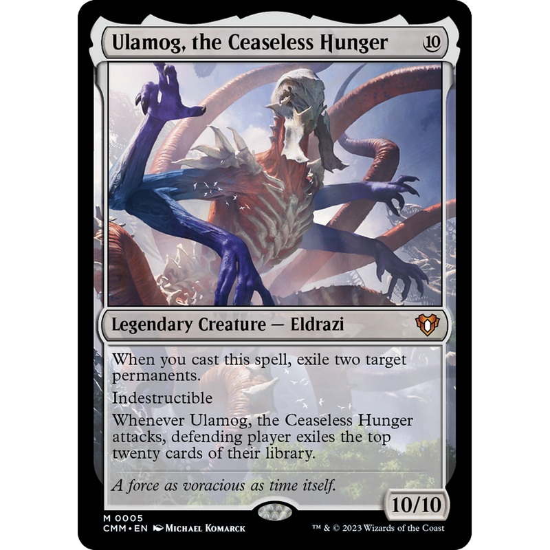 Ulamog, the Ceaseless Hunger (CMM-005) - Commander Masters Foil