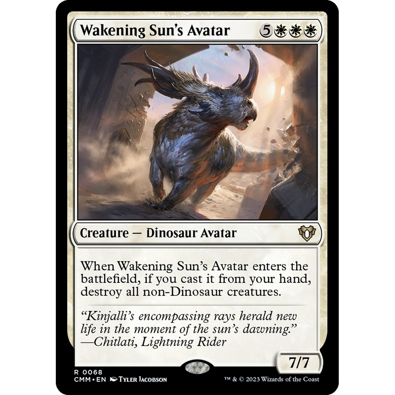 Wakening Sun's Avatar (CMM-068) - Commander Masters