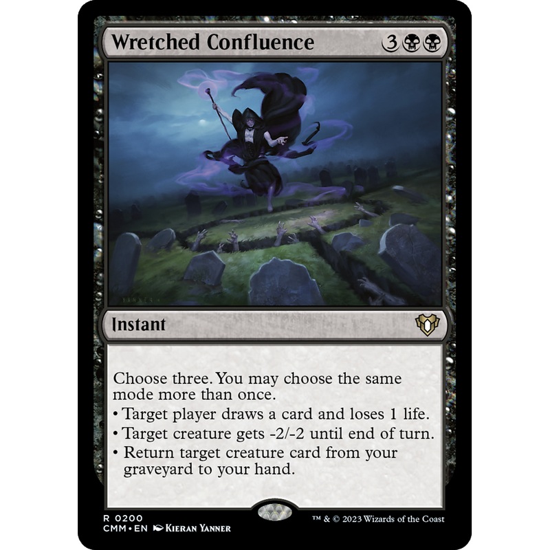 Wretched Confluence (CMM-200) - Commander Masters Foil
