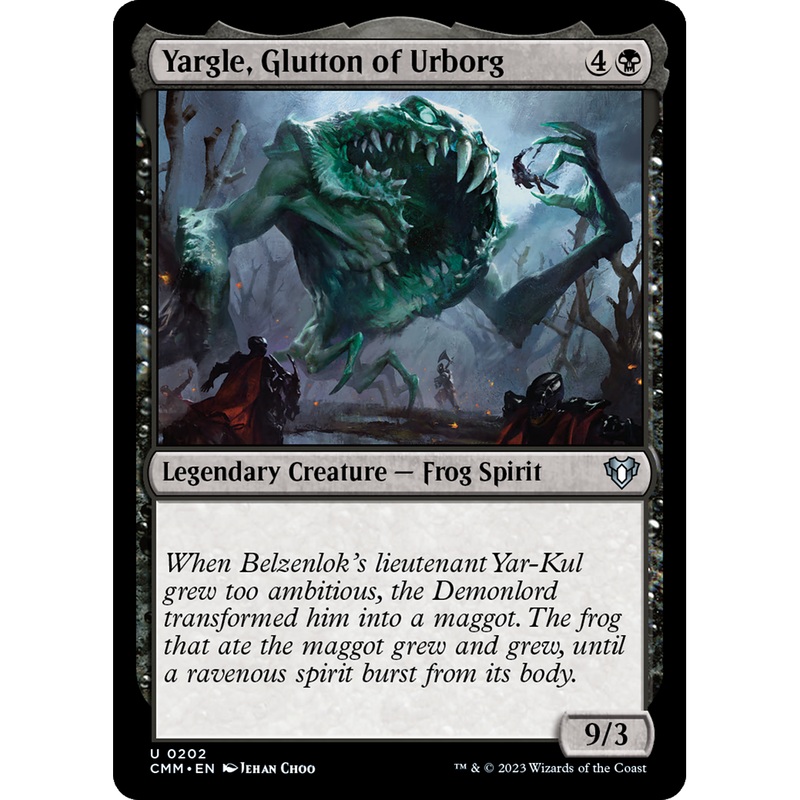 Yargle, Glutton of Urborg (CMM-202) - Commander Masters Foil