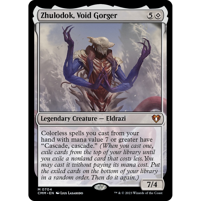Zhulodok, Void Gorger (CMM-704) - Commander Masters Foil