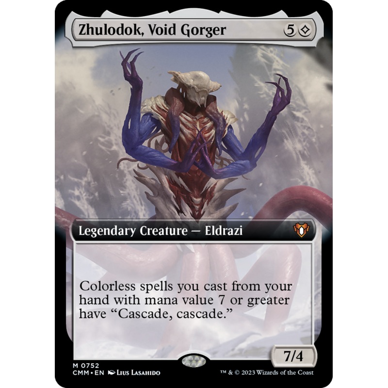 Zhulodok, Void Gorger (CMM-752) - Commander Masters: (Extended Art)