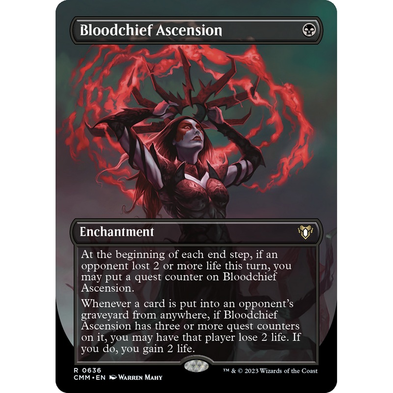 Bloodchief Ascension (CMM-636) - Commander Masters (Borderless)