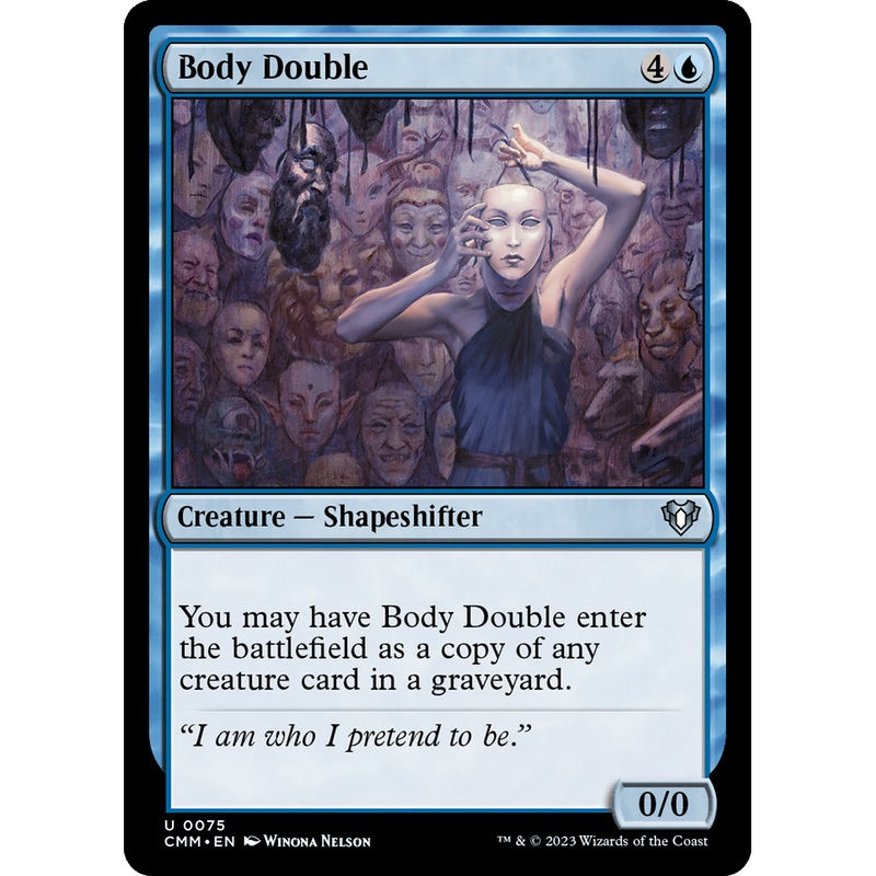 Body Double (CMM-075) - Commander Masters Foil