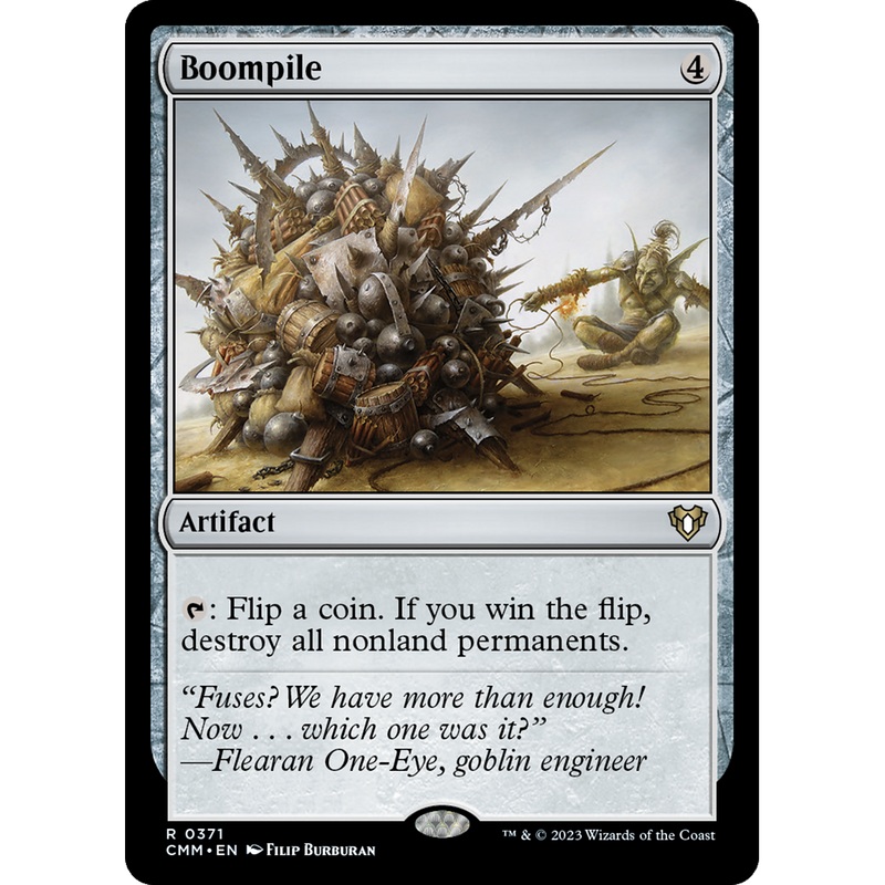 Boompile (CMM-371) - Commander Masters Foil