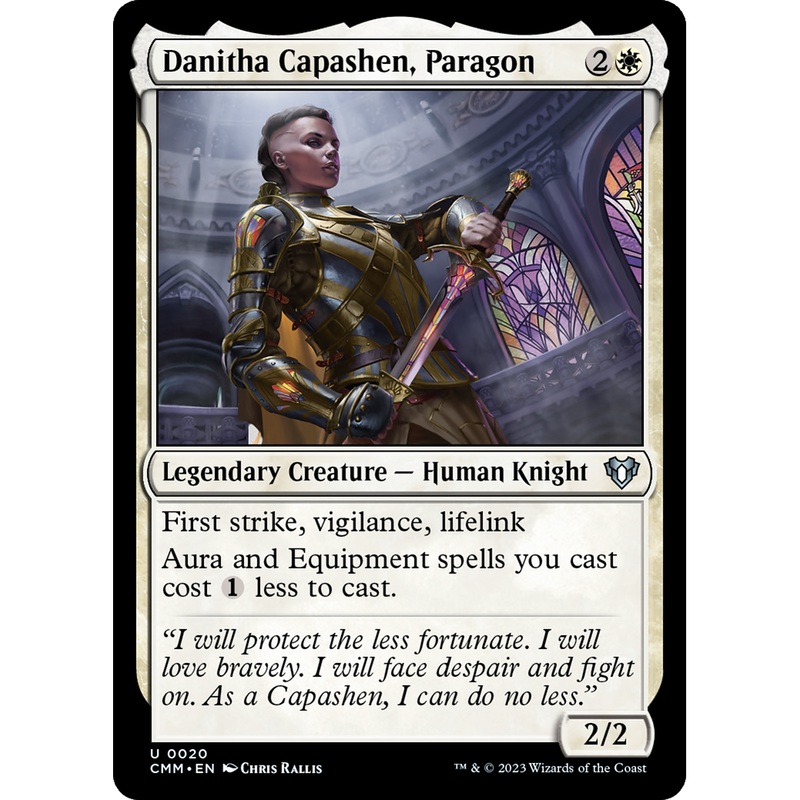 Danitha Capashen, Paragon (CMM-020) - Commander Masters