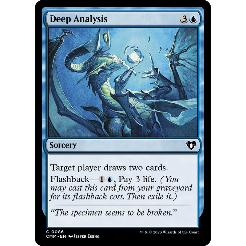 Deep Analysis (CMM-086) - Commander Masters