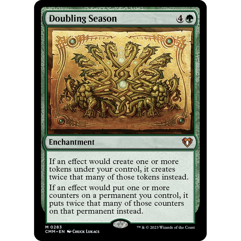 Doubling Season (CMM-283) - Commander Masters Foil