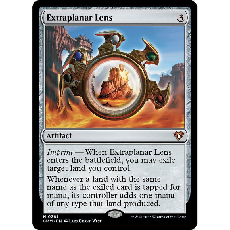 Extraplanar Lens (CMM-381) - Commander Masters