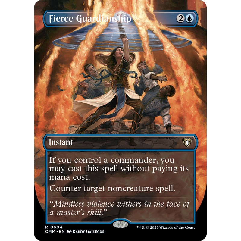 Fierce Guardianship (CMM-694) - Commander Masters (Borderless)