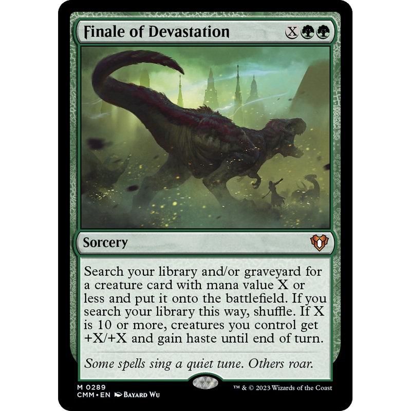 Finale of Devastation (CMM-289) - Commander Masters Foil