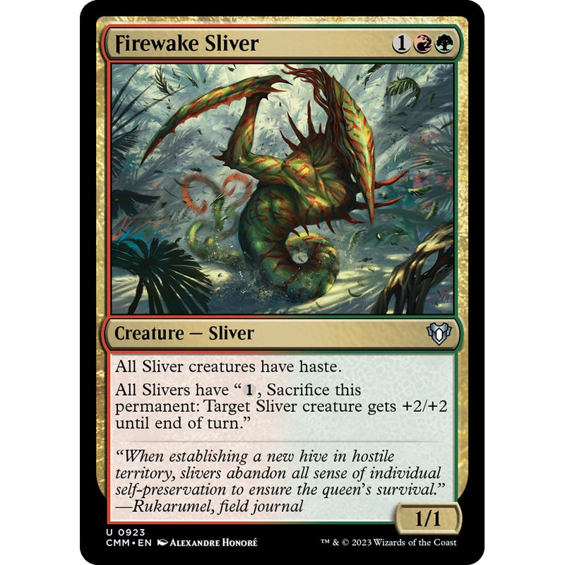 Firewake Sliver (CMM-923) - Commander Masters