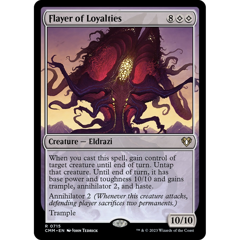 Flayer of Loyalties (CMM-715) - Commander Masters