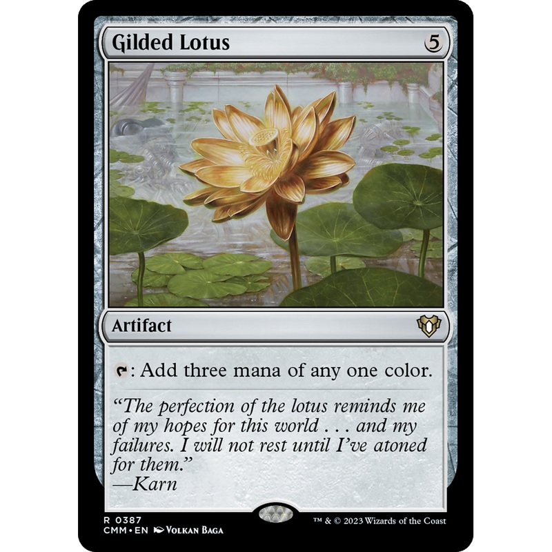 Gilded Lotus (CMM-387) - Commander Masters