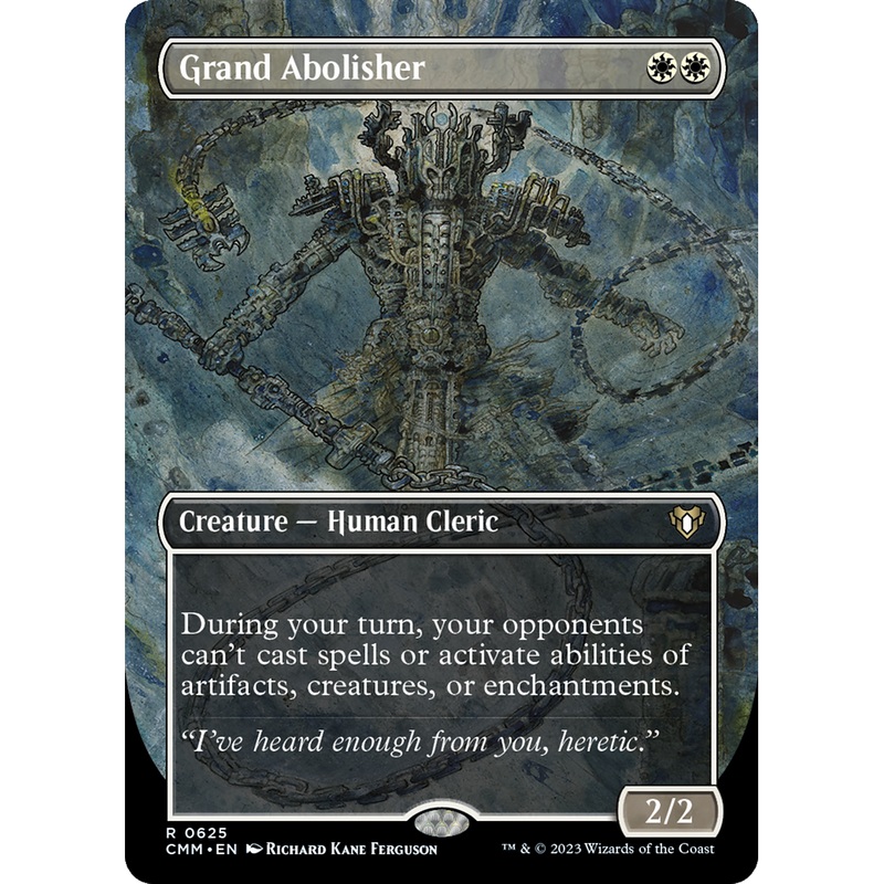 Grand Abolisher (CMM-625) - Commander Masters (Borderless) Foil