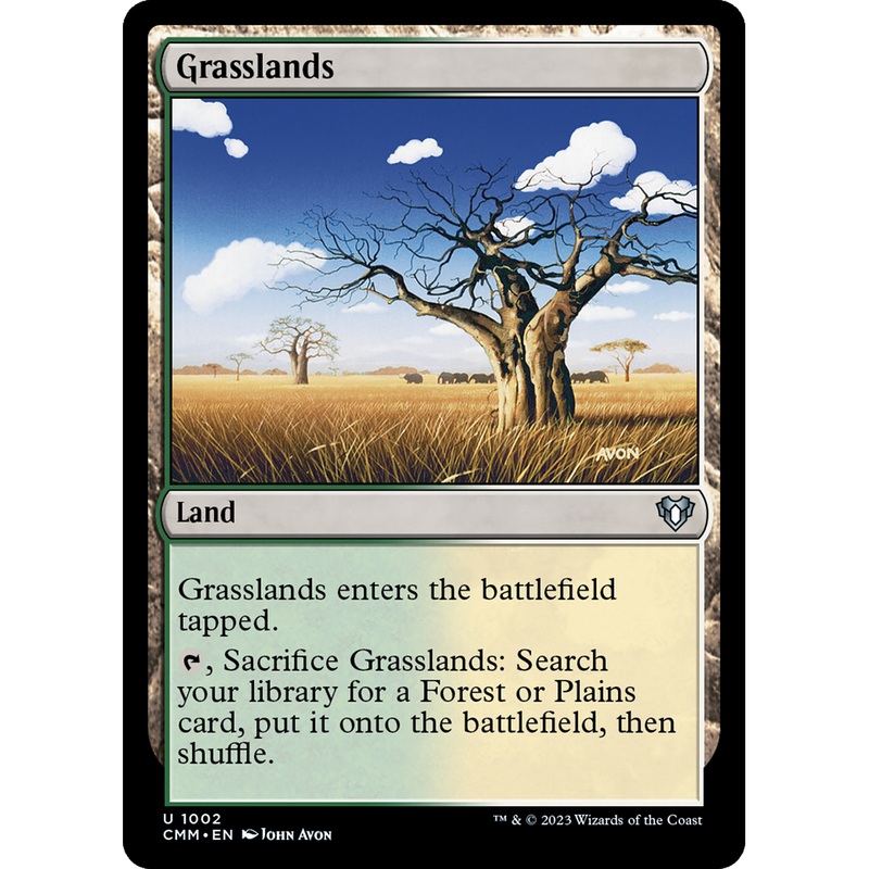 Grasslands (CMM-1002) - Commander Masters