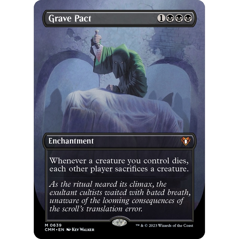 Grave Pact (CMM-639) - Commander Masters (Borderless)