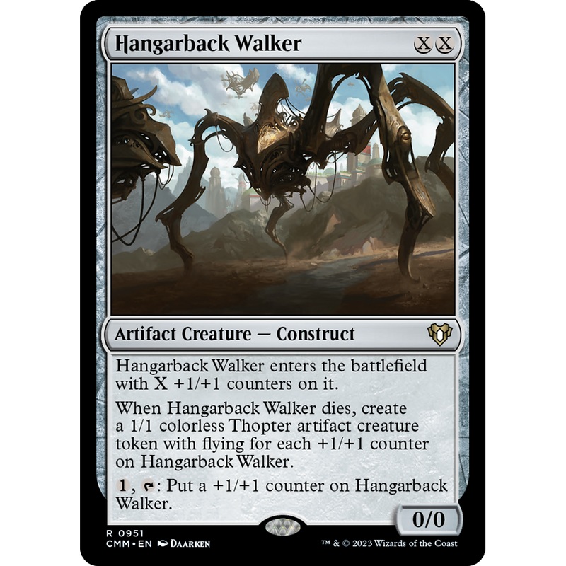 Hangarback Walker (CMM-951) - Commander Masters