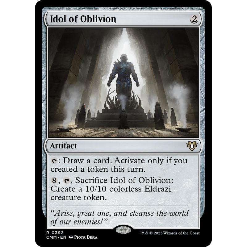 Idol of Oblivion (CMM-392) - Commander Masters Foil