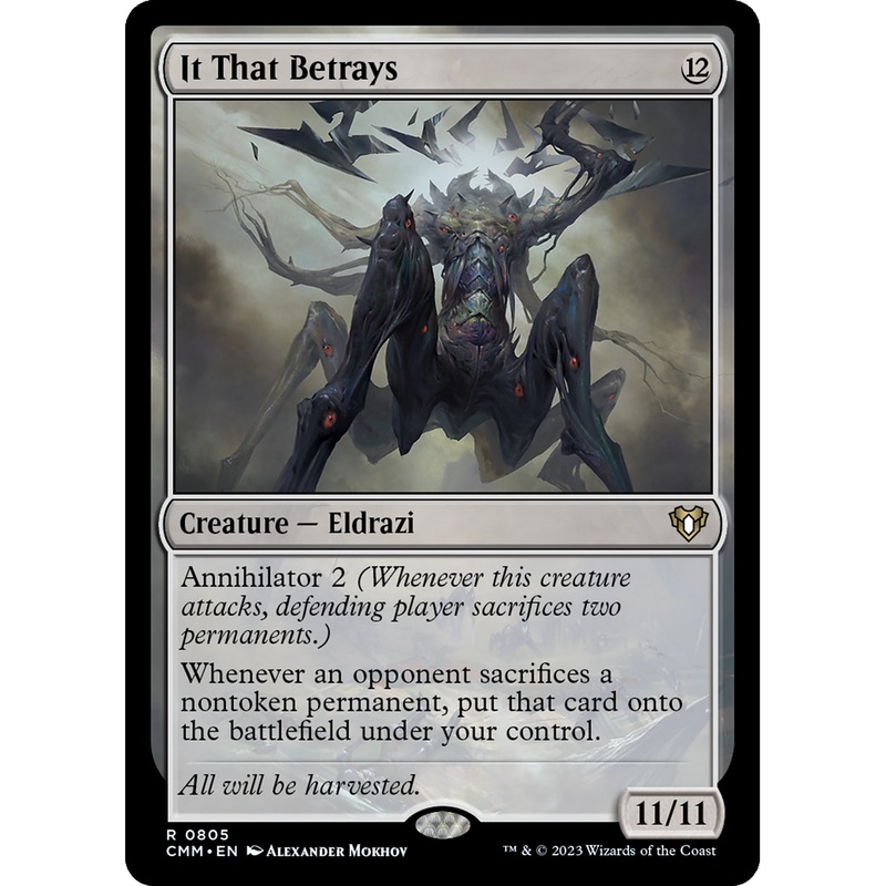 It That Betrays (CMM-805) - Commander Masters