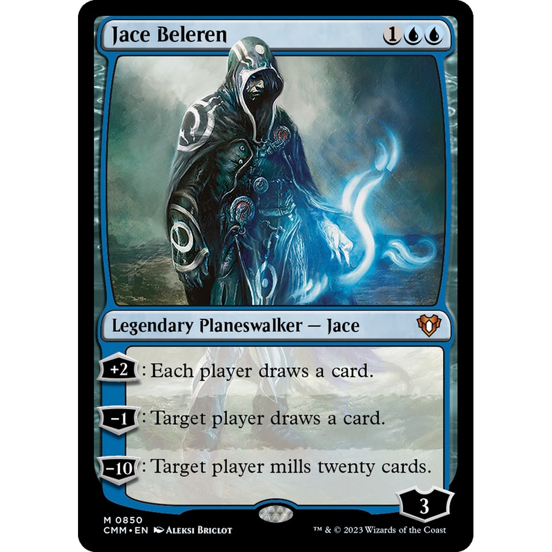 Jace Beleren (CMM-850) - Commander Masters