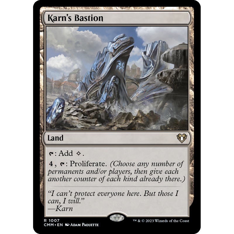 Karn's Bastion (CMM-1007) - Commander Masters