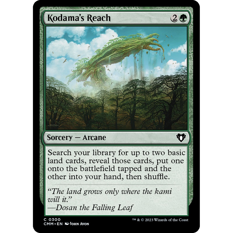 Kodama's Reach (CMM-300) - Commander Masters