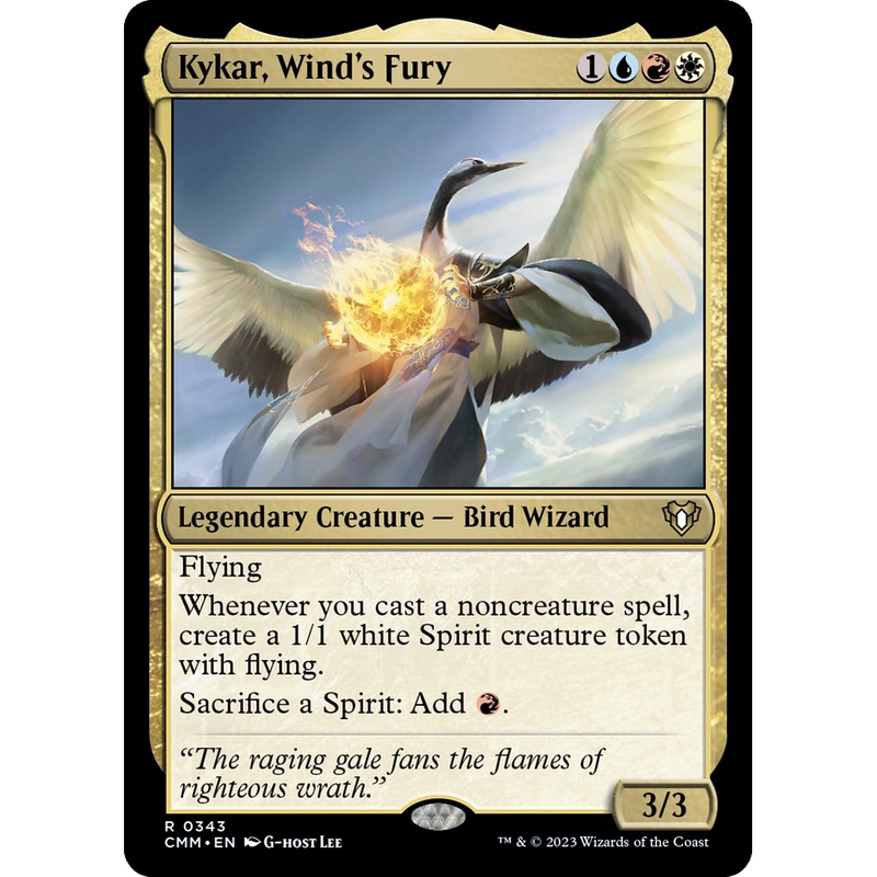 Kykar, Wind's Fury (CMM-343) - Commander Masters
