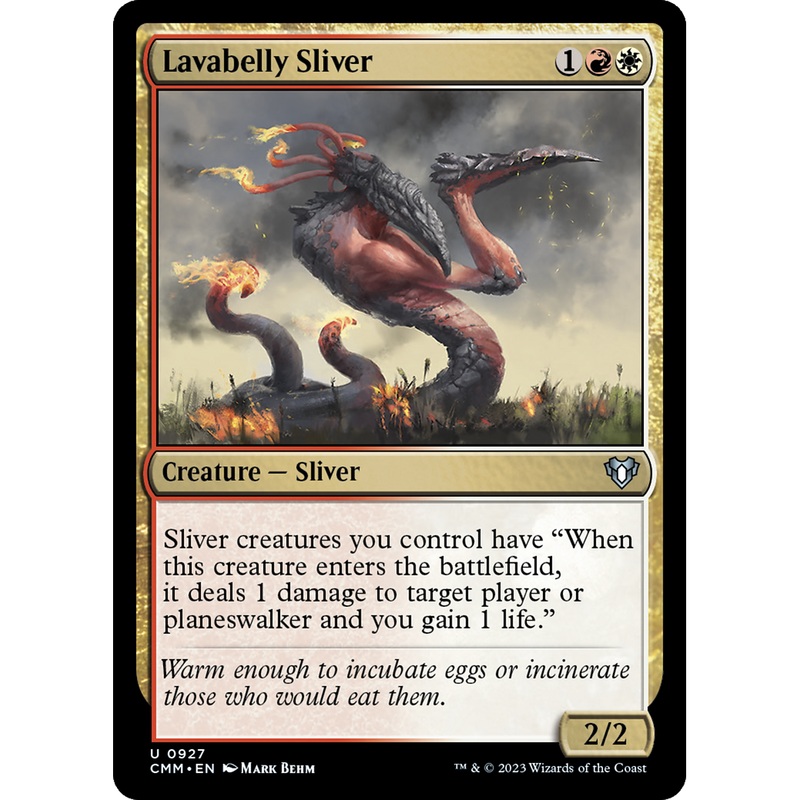 Lavabelly Sliver (CMM-927) - Commander Masters