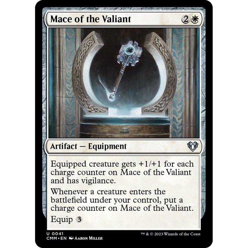 Mace of the Valiant (CMM-041) - Commander Masters
