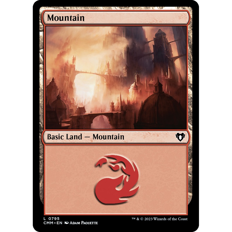 Mountain (CMM-795) - Commander Masters