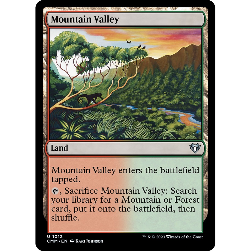 Mountain Valley (CMM-1012) - Commander Masters