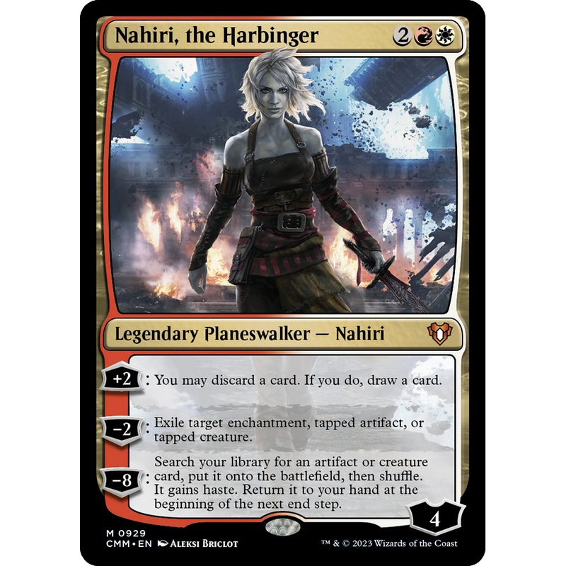 Nahiri, the Harbinger (CMM-929) - Commander Masters