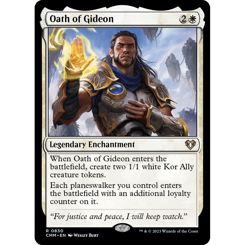 Oath of Gideon (CMM-830) - Commander Masters