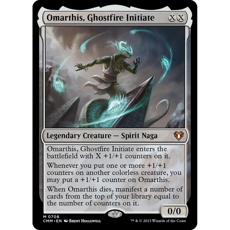 Omarthis, Ghostfire Initiate (CMM-708) - Commander Masters Foil