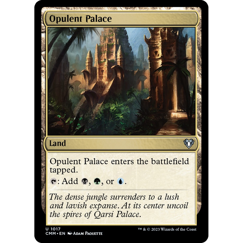 Opulent Palace (CMM-1017) - Commander Masters