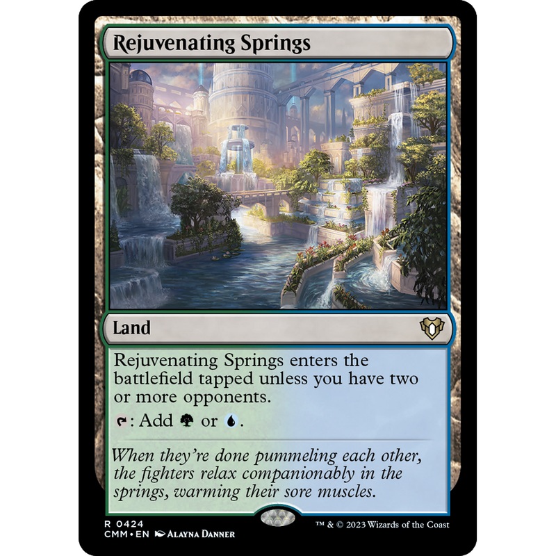Rejuvenating Springs (CMM-424) - Commander Masters