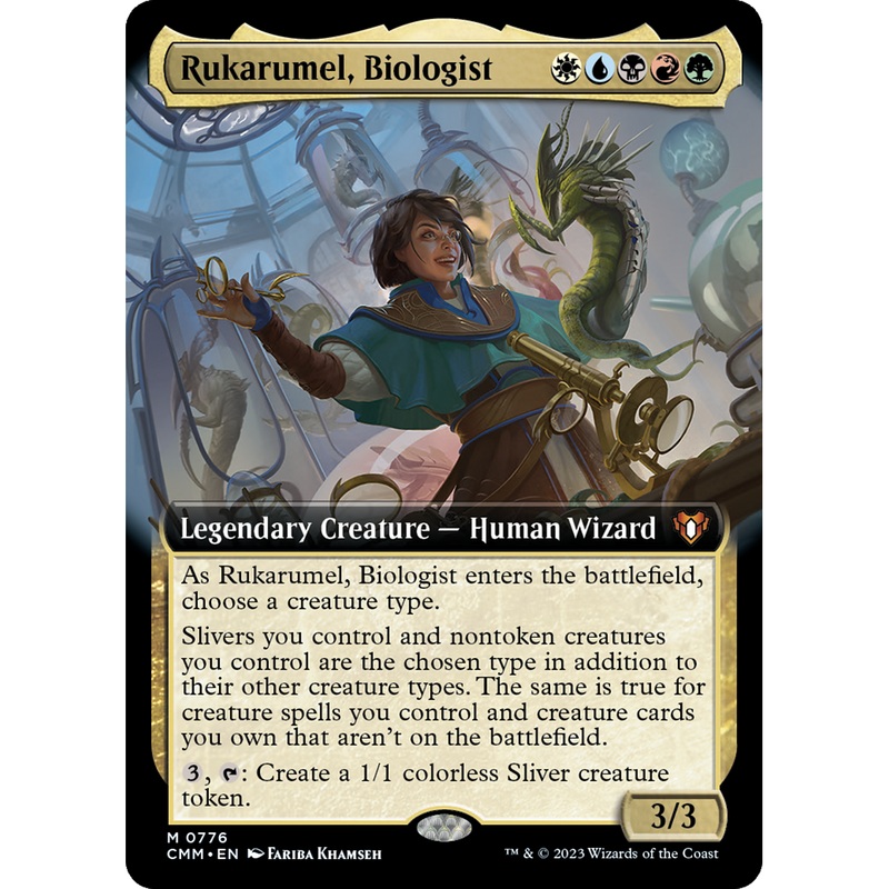 Rukarumel, Biologist (CMM-776) - Commander Masters: (Extended Art)