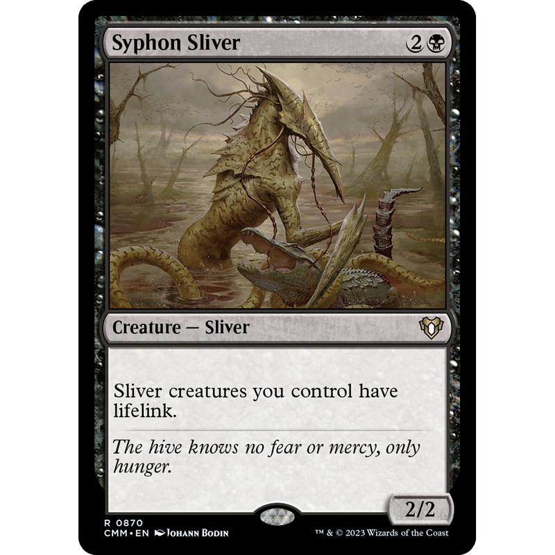 Syphon Sliver (CMM-870) - Commander Masters