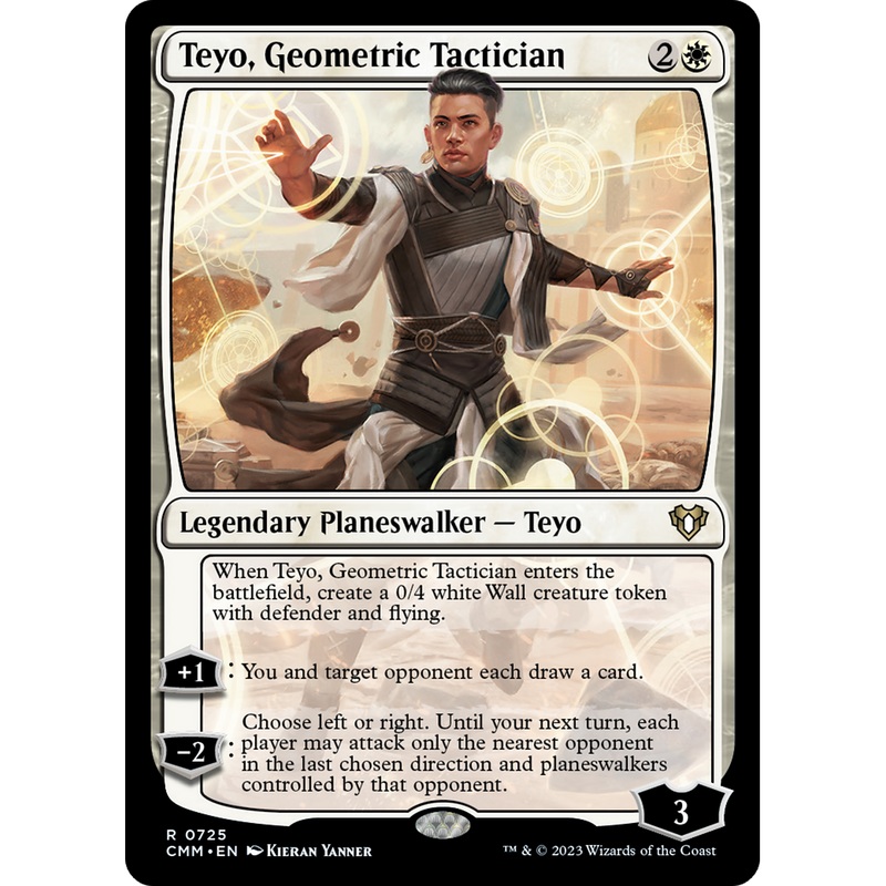 Teyo, Geometric Tactician (CMM-725) - Commander Masters